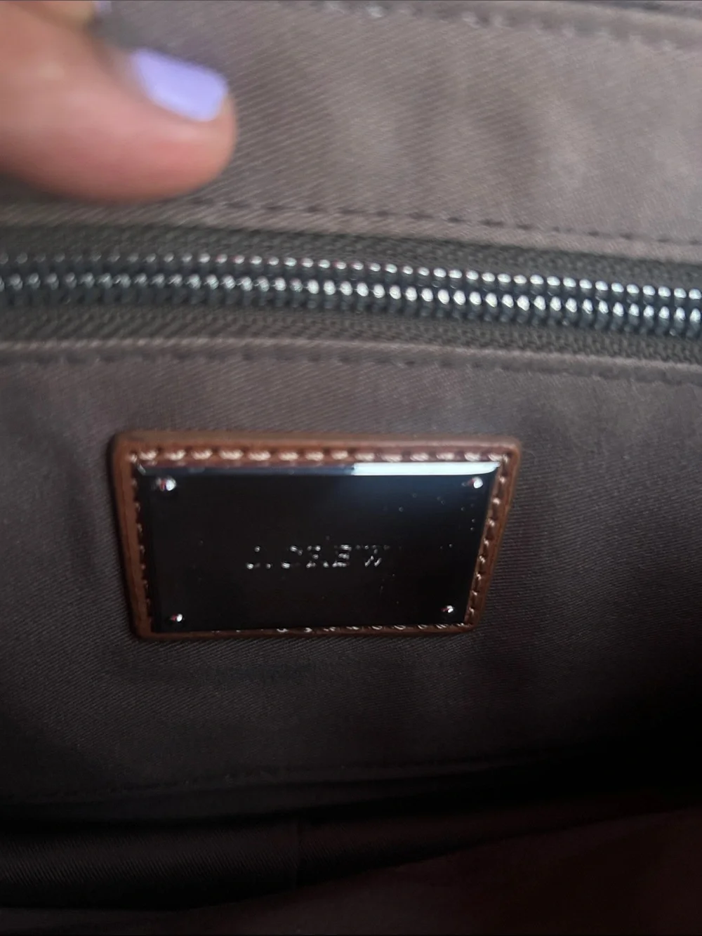 J.Crew Black Quilted Leather Top Handle Crossbody Satchel Shoulder Bag